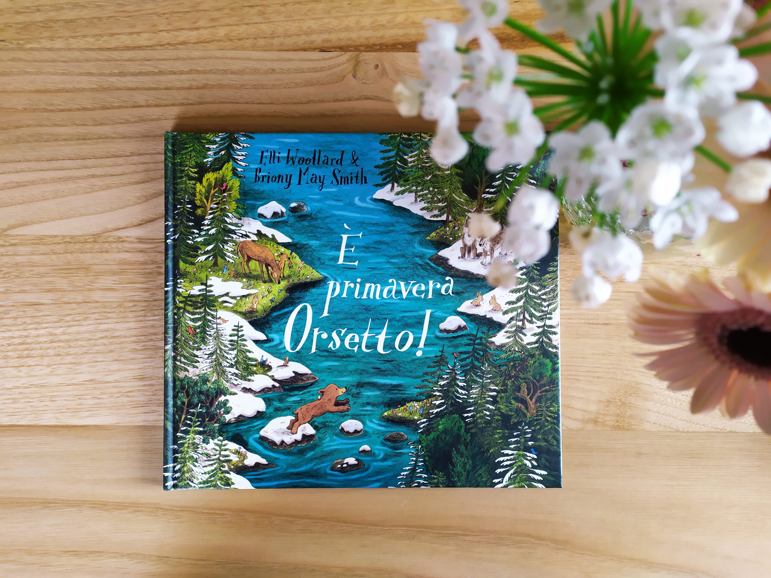 è primavera orsetto fiori